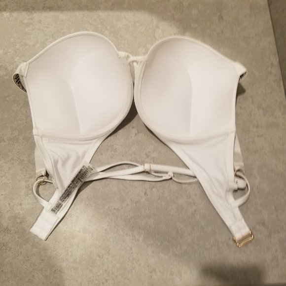 Victoria Secret Shine Swim ADD 2 Cups Push up swim top - Picture 3 of 6